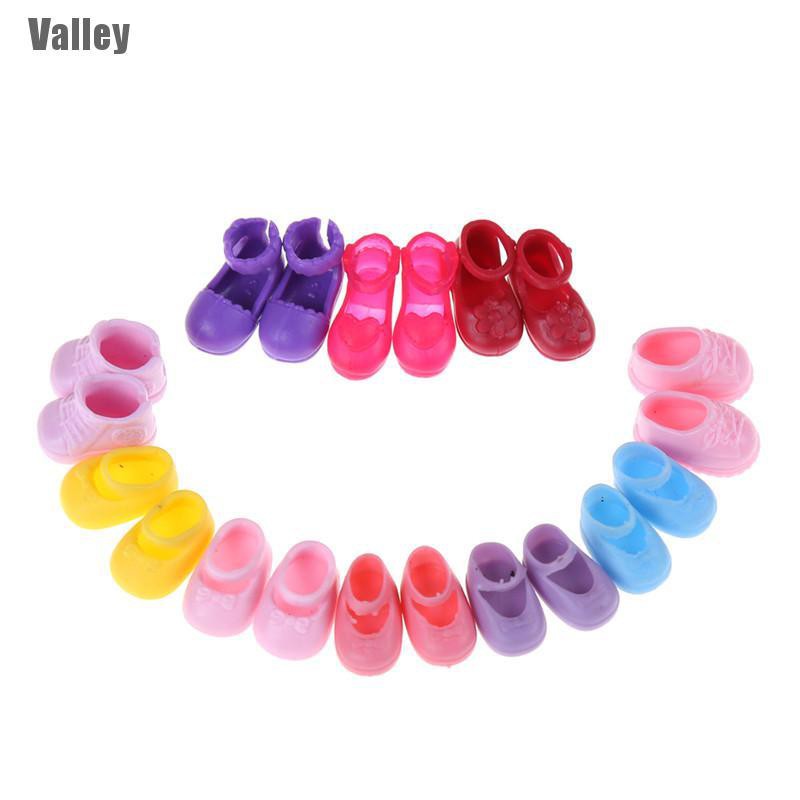 Set 5 Đôi Giày Thời Trang Cho Búp Bê
