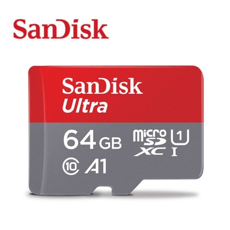 Thẻ Nhớ Micro SD Hiệu SanDisk Ultra A1 Class 32GB / 64GB / 128GB / 256GB / 512GB A1  SQUA4