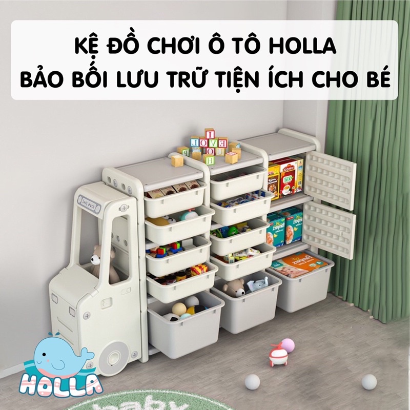 Kệ đồ chơi ô tô Holla, Kệ đồ chơi tuần lộc holla hàng cao cấp