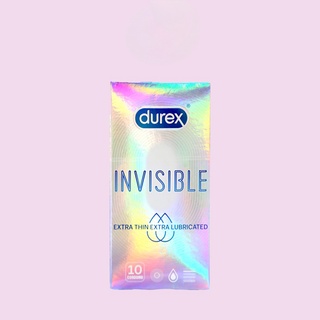 [Cam kết 100% chính hãng]Bao cao su Durex Invisible Extra Thin Extra Sensitive 10 bao và 3 bao