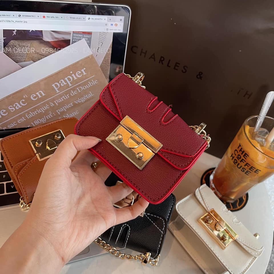 Túi Đeo Chéo Mini Linh Store Túi Mini Đeo Chéo Đẹp Đi Chơi Phong Cách Thời Trang Hàn Quốc Giá Rẻ Dễ Thương Cute - LS35