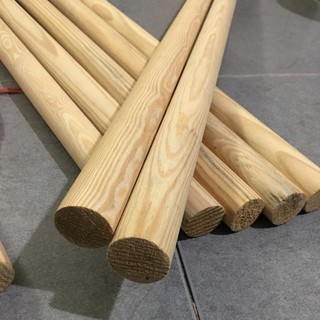 Cây gỗ tròn 20mm, phụ kiện Macrame