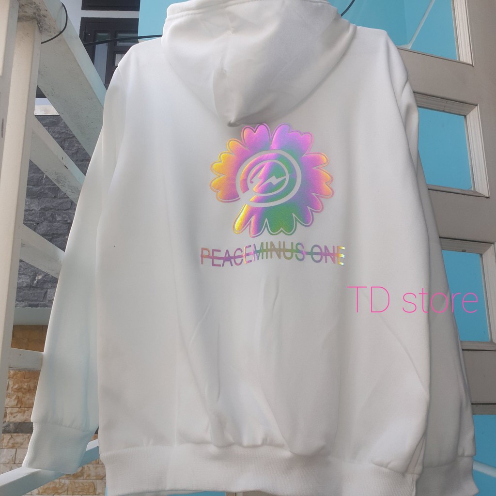 Áo hoodie phản quang Peaceminusone cực chất