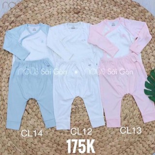 Combo bộ nous sơ sinh cho bé yêu teppi 16