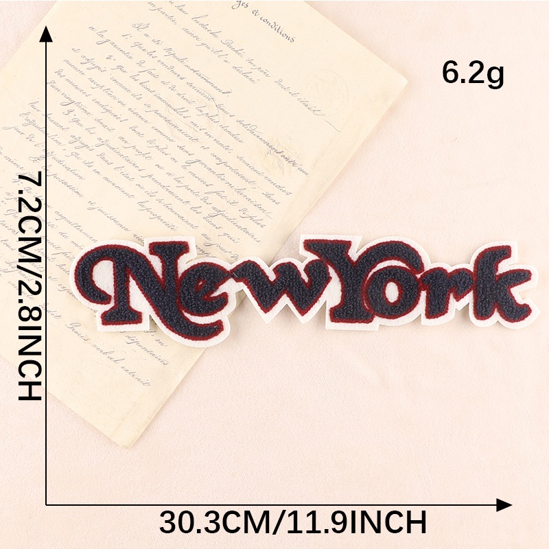 Miếng Dán Thêu Chữ Tiếng Anh Trang Trí Sổ Tay DIY