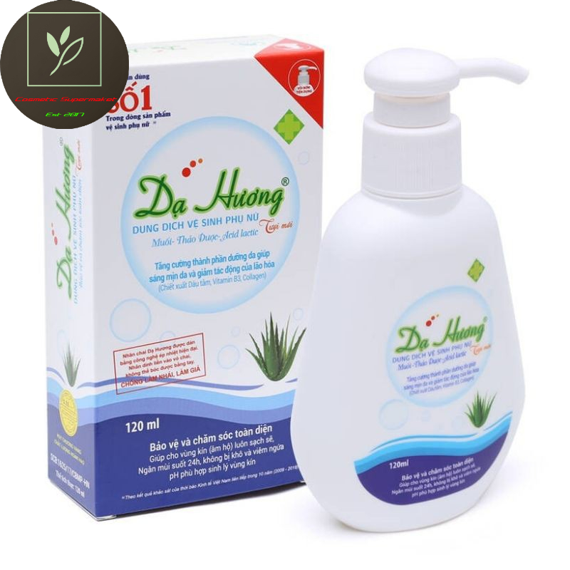 Dung dịch vệ sinh phụ nữ Dạ Hương 120ml