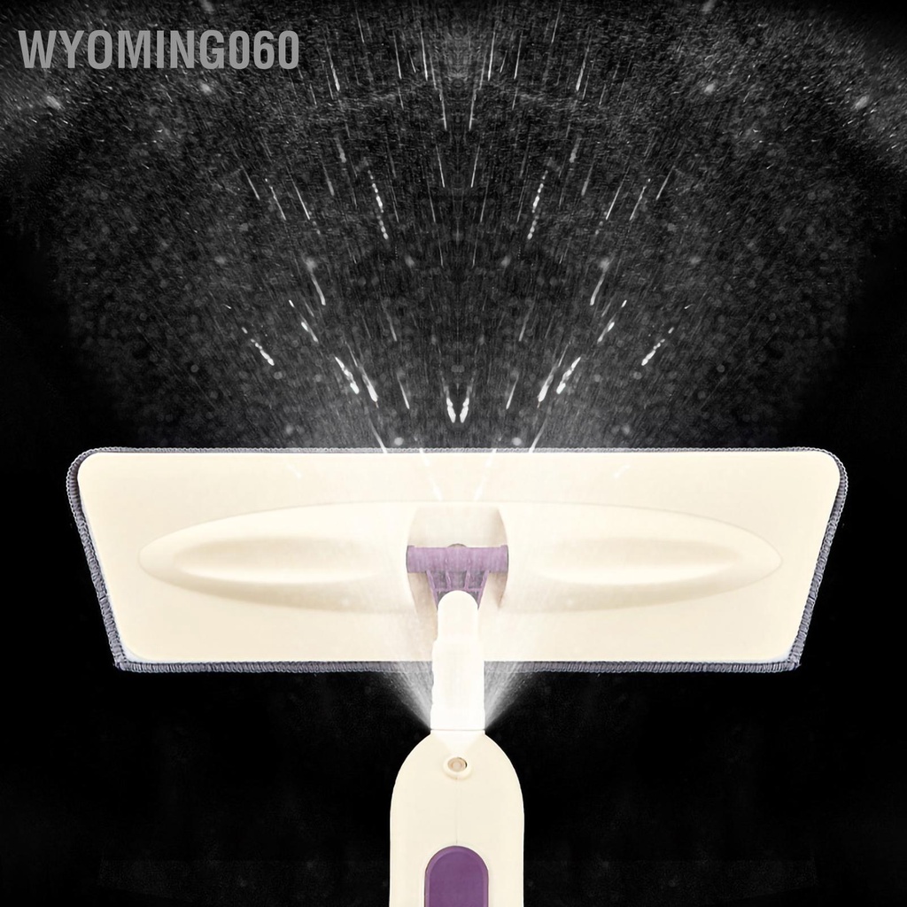 [Hàng Sẵn] Cây Lau Nhà Phun Nước 98cm Trọng Lượng Nhẹ Kèm Bình Chứa Nước 400ml【Wyoming060】