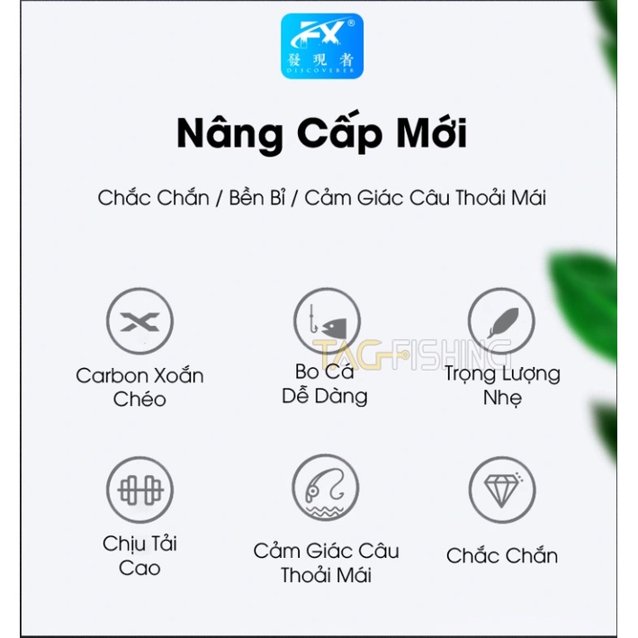 Cần Tay Gama FX Chiến Công tag fishing