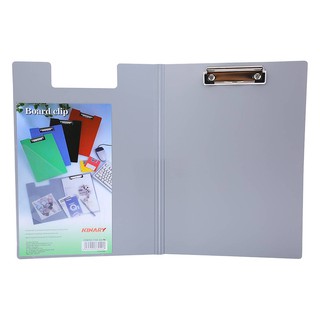 Bìa trình ký đôi nhựa A4 T332 Kinary, Bìa kẹp tài liệu, kẹp hồ sơ ( màu xám ) loại tốt. Do VPP Hiếu Cường Cung Cấp
