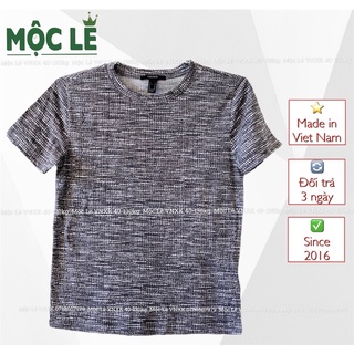 (40-80kg) Áo thun phông nữ basic F21 bvf vnxk mỏng mát xám freesize