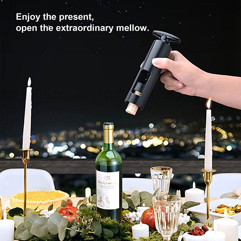 CONOPERY Dụng Cụ Mở Nắp Chai Rượu Vang Bằng Tay Tiện Lợi