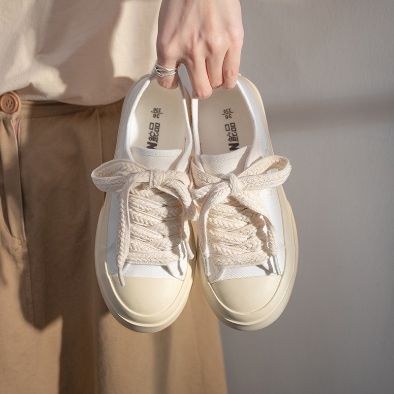 Giày nữ siêu hottrend dây bản to 2 Lúa