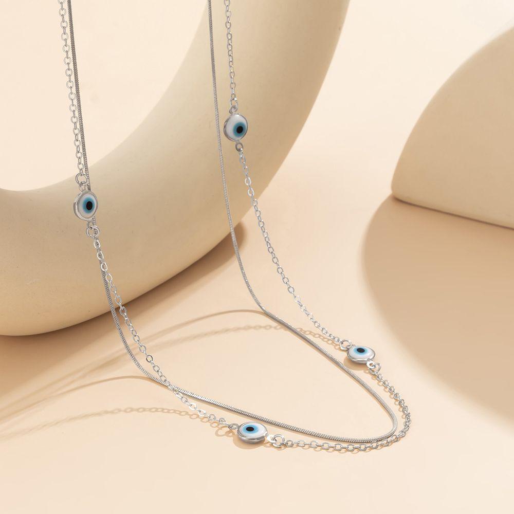 Dây Xích Thắt Lưng Hai Lớp Bằng Đồng Cá Tính Phong Cách Punk Có Thể Điều Chỉnh Dành Cho Nữ