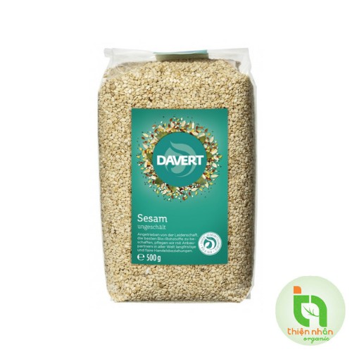 Hạt mè nguyên vỏ hữu cơ davert 250g và 500g