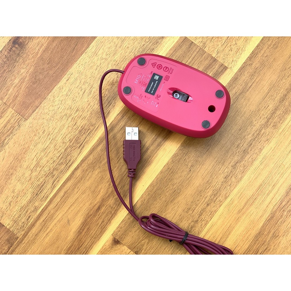 Chuột quang logitech M105 màu hồng