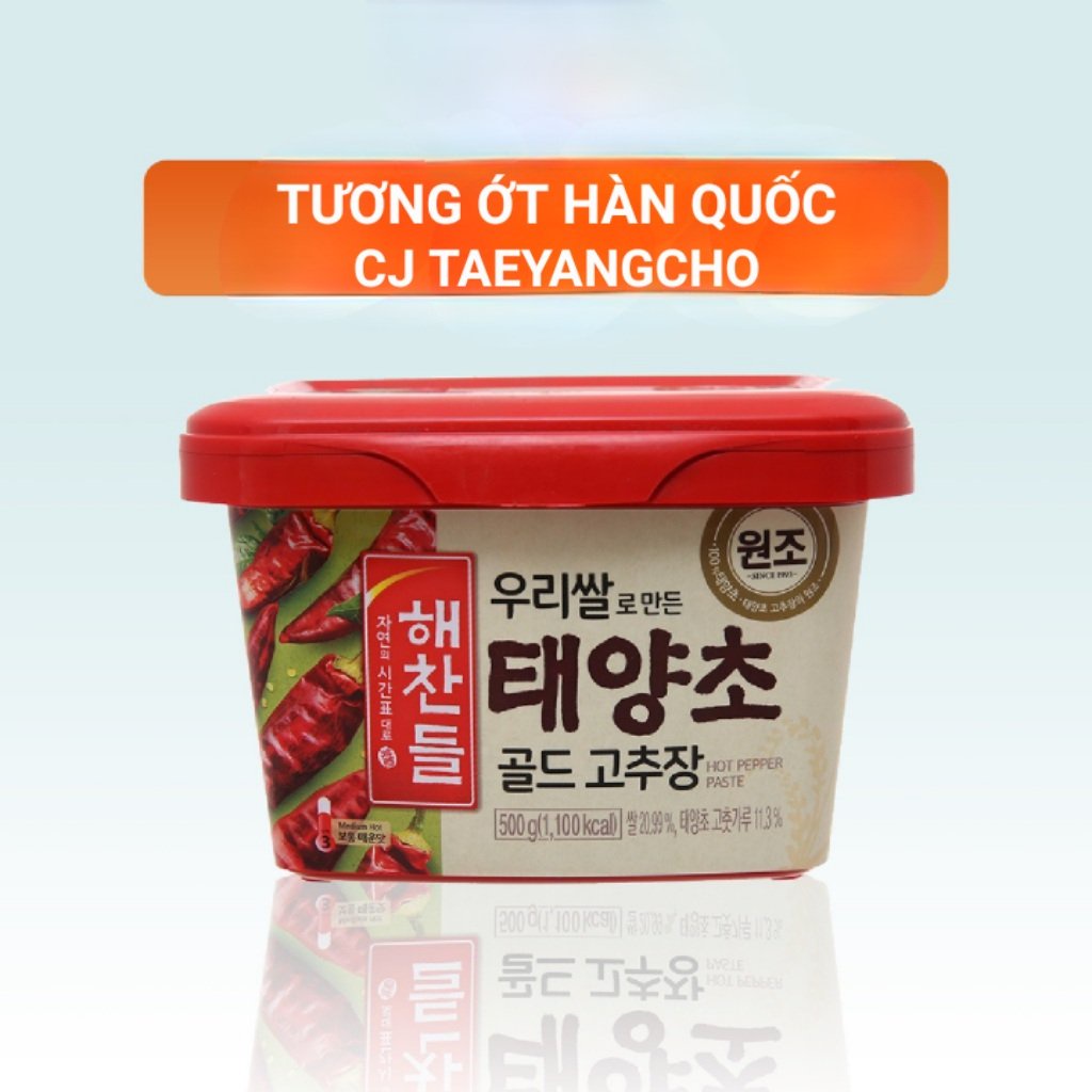 Tương ớt Hàn Quốc Taeyangcho ( Original) CJ hộp 500g