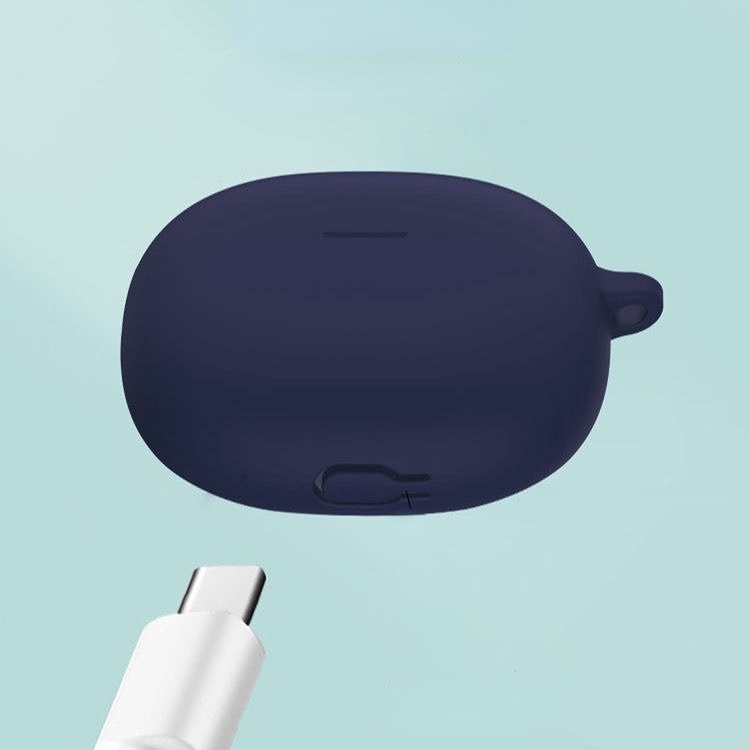 Vỏ Bảo Vệ Hộp Sạc Tai Nghe Xiaomi buds 3 Mềm Màu Trơn