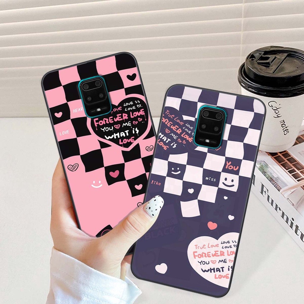 Ốp Xiaomi Redmi Note 9 / Note9s / Note 9 Pro in hình trái tim, caro kẹo ngọt đầy cá tính siêu đẹp siêu chất
