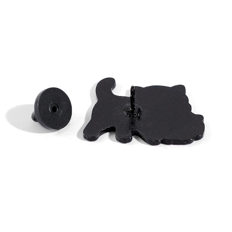 Huy Hiệu Cài Áo Hình Mèo Hoạt Hình Dễ Thương