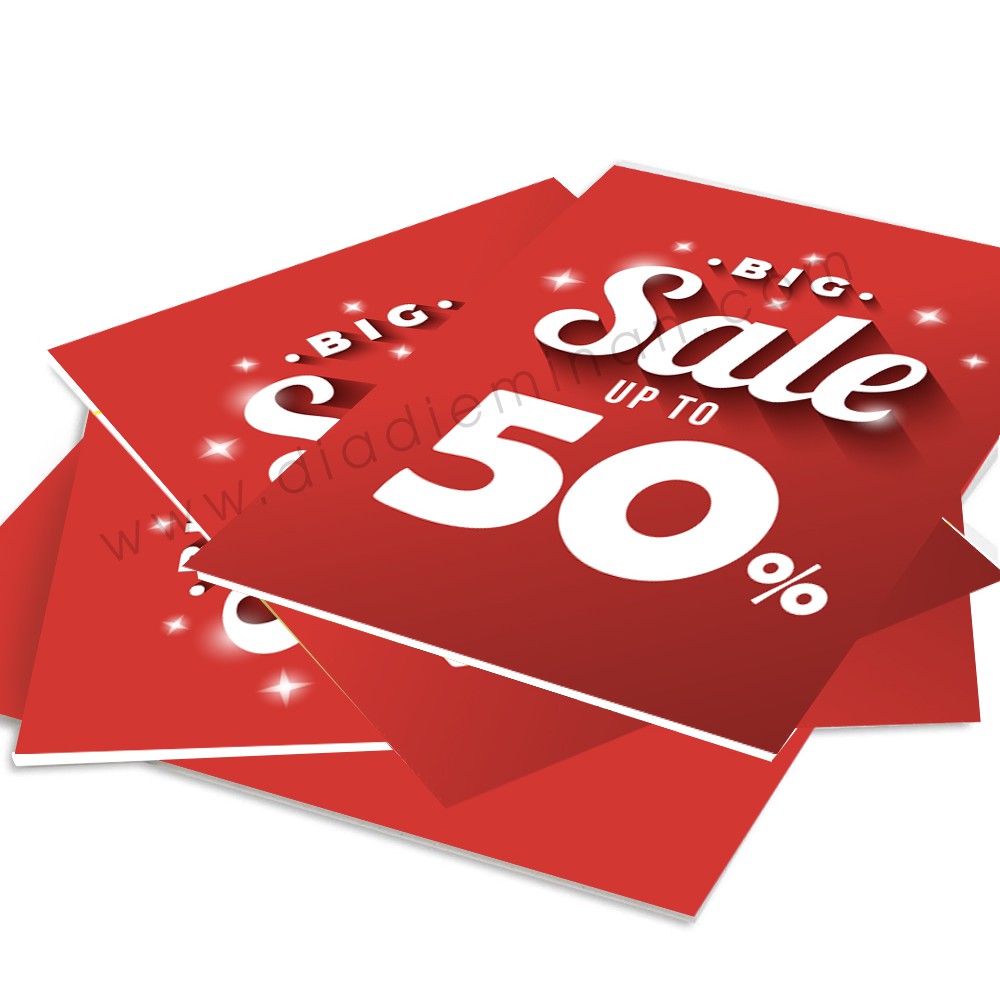 Bảng sale - Tấm Sale - Bảng Giảm giá - Tấm giảm giá  _ MẪU 3