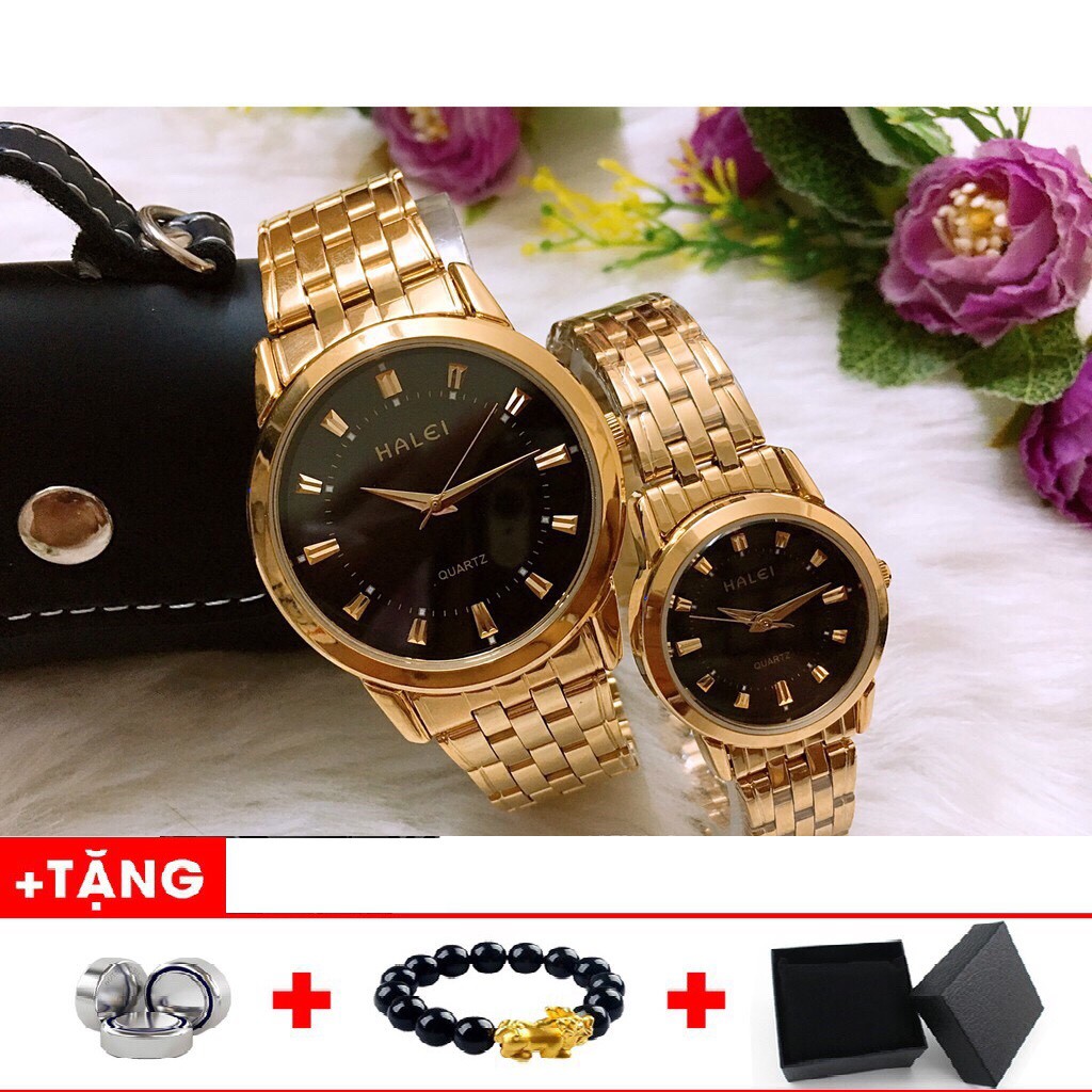 [Mua 1 Tặng3 ] Đồng Hồ Halei Nam Nữ Chính Hãng Chống Nước Chống Xước BH 12 Tháng- Watch888.vn