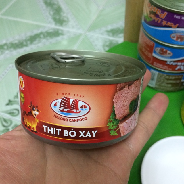 [175 g ] Hộp Thịt Bò Xay Hạ Long