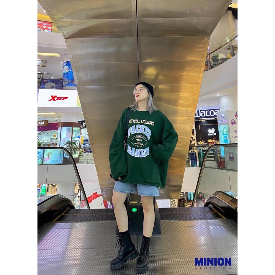 Áo Khoác Nữ, Áo Sweater Nỉ Cotton Parker Freesize