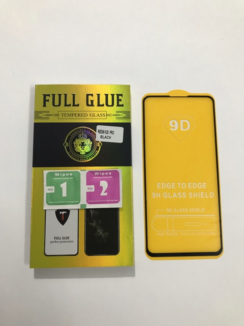 Kính cường lực 9D Dành Cho Xiaomi Redmi K20 / K20 PRO / K30 / K30 pro/K40/K50/K60/REDMI 12C Full màn hình Full Keo