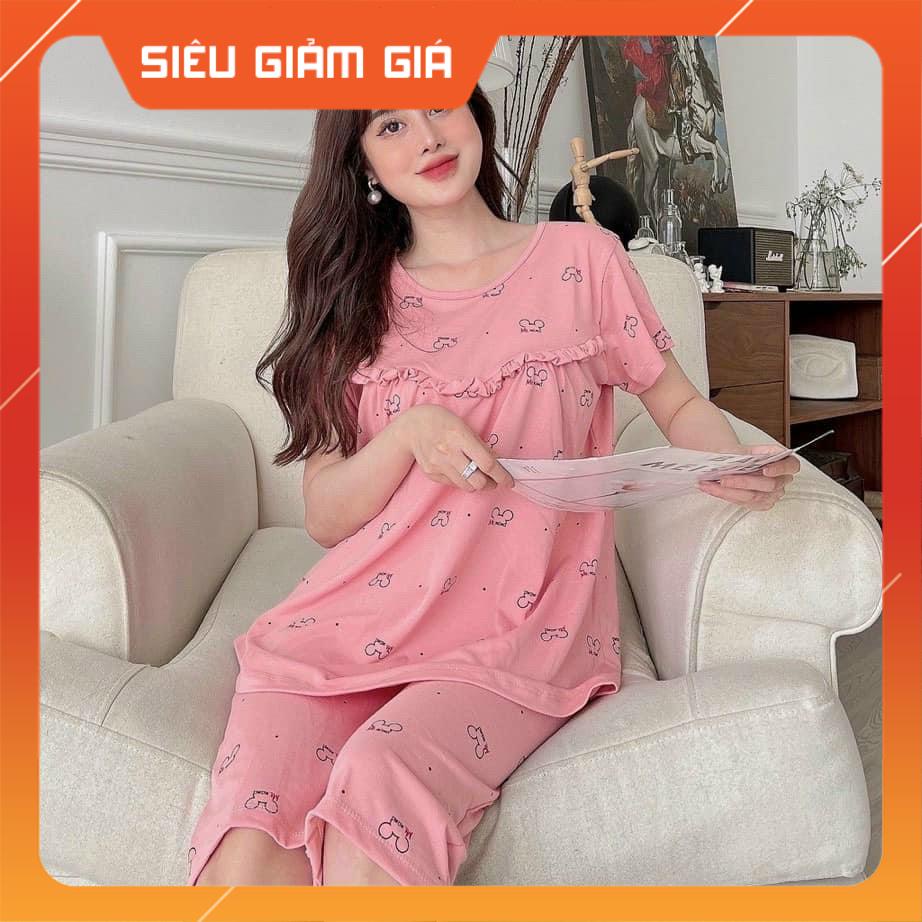 [Giá xưởng] Bộ bầu chất cotton siêu mát siêu mềm siêu mịnbộ sau sinh bầu thấm hút mồ hôifree size 43~68kg