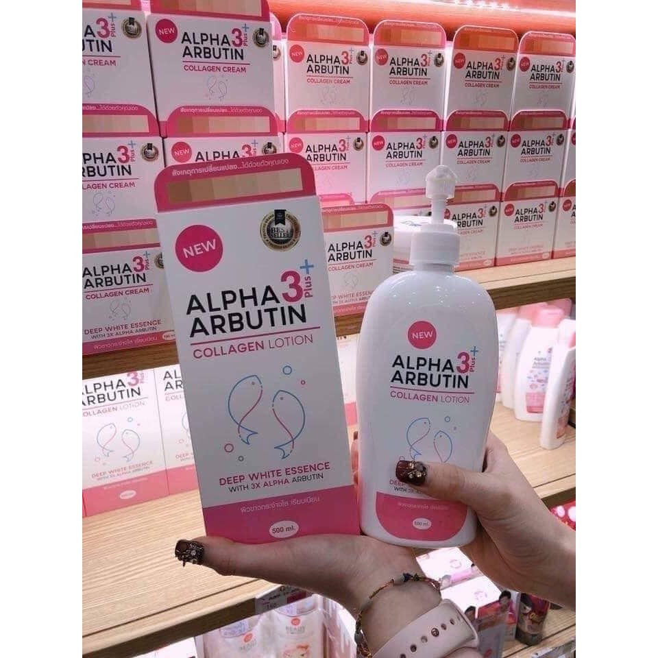 DƯỠNG THỂ ALPHA ARBUTIN COLLAGEN 3 PLUS