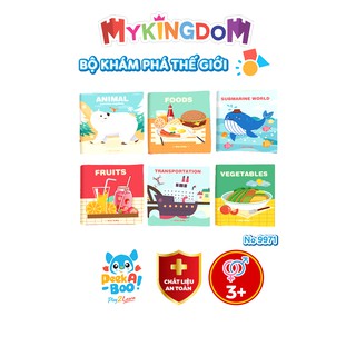 Đồ chơi peek a boo sách vải đầu tiên cho bé 9971