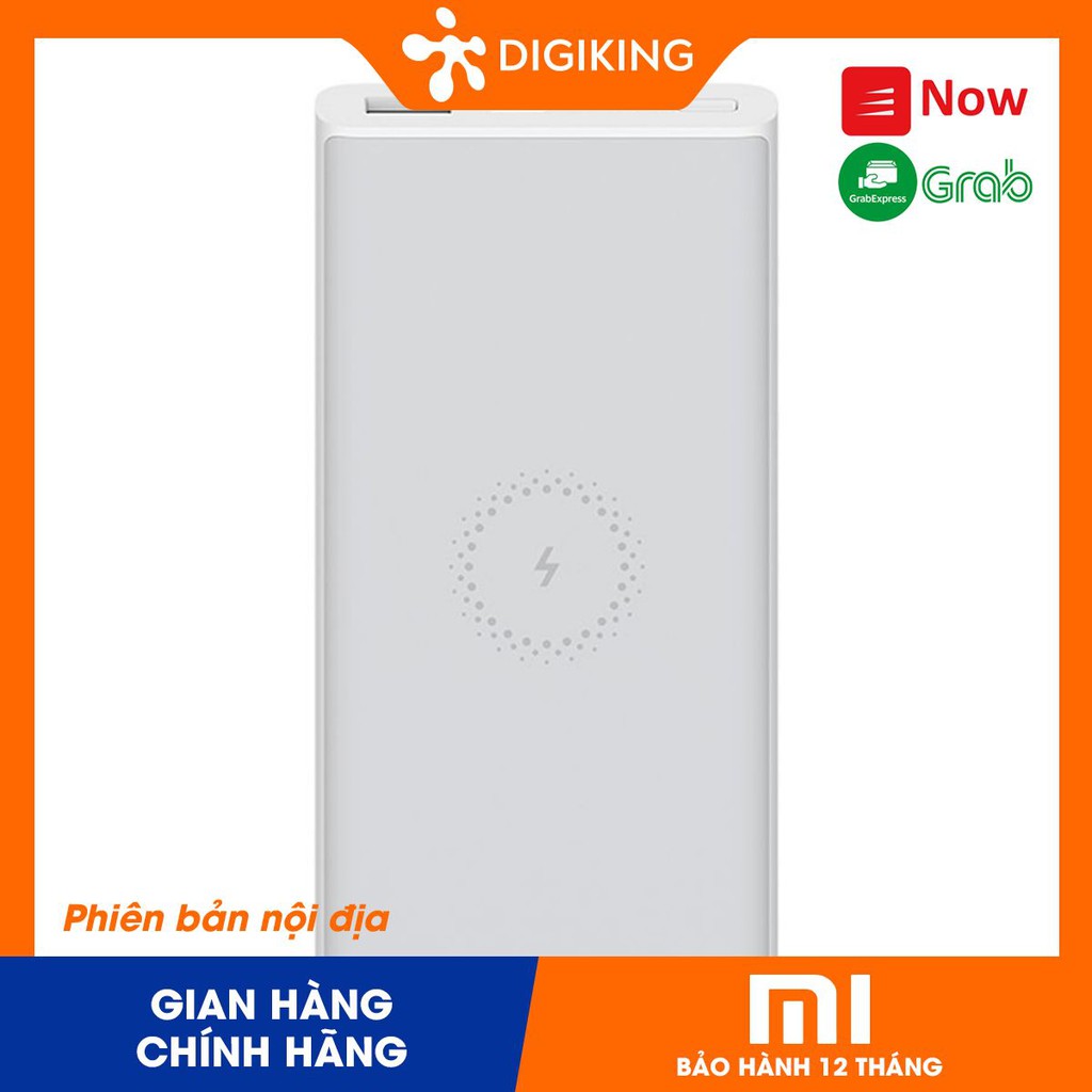 Pin dự phòng không dây XIAOMI 10.000mAh - Sạc nhanh cổng Type-C