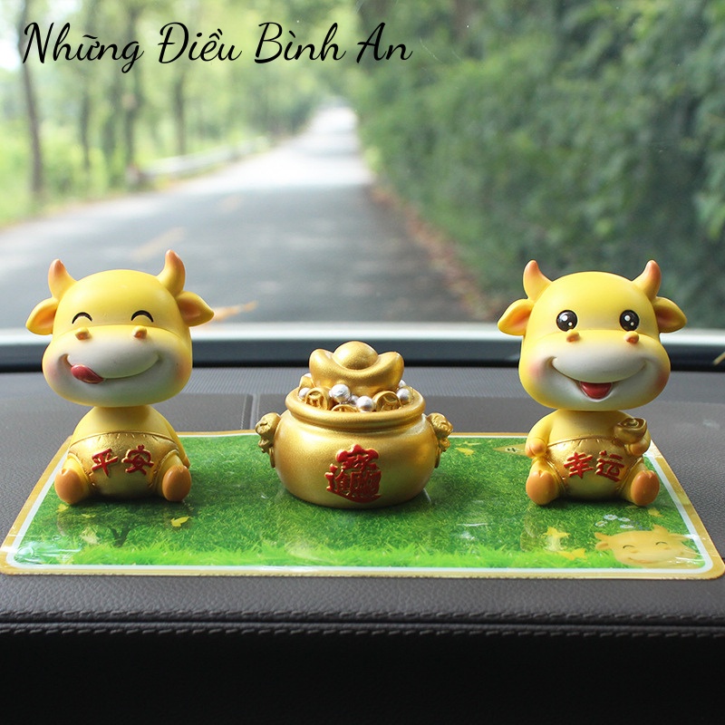 Đế lót chống trượt trang trí taplo ô tô/ Thảm lót trang trí tượng nhiều mẫu 💕FREESHIP 50k💕 Những Điều Bình An