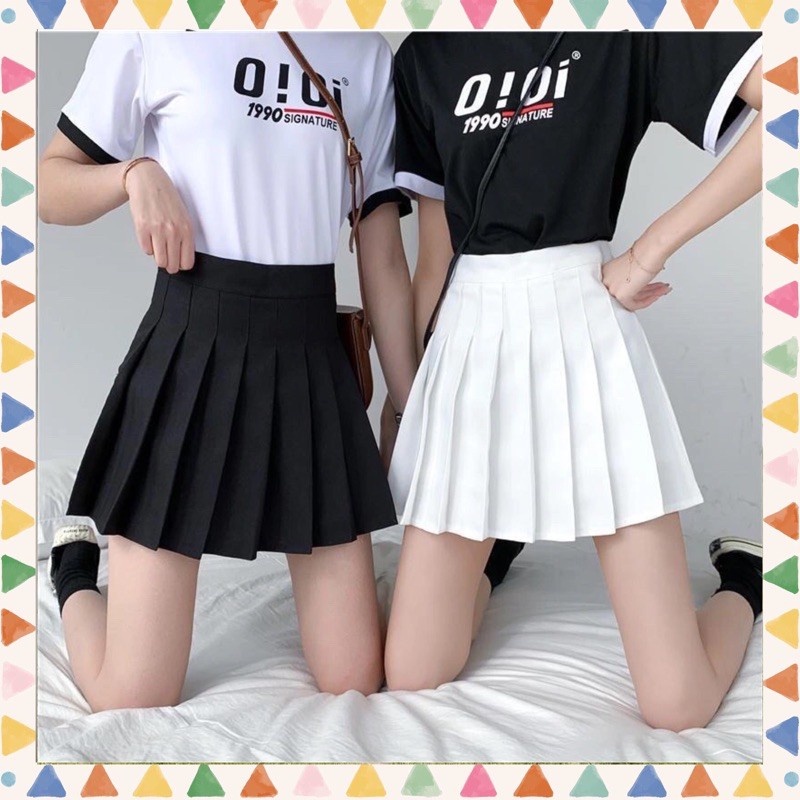 Chân Váy Xếp Ly Hàn Quốc Dáng Chữ A Bigsize Ulzzang Cạp Cao | Tdshopnt - V02 | BigBuy360 - bigbuy360.vn