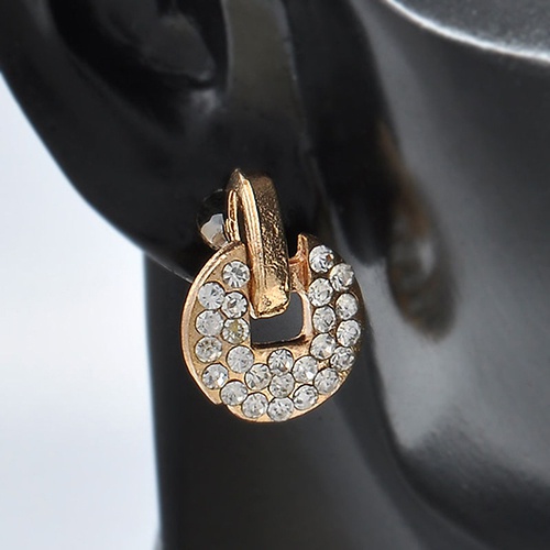 Đôi bông tai nữ đính đá sang trọng