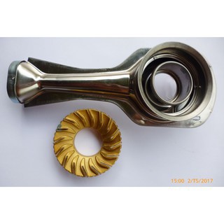 Bộ Điếu Gas Inox Và Mâm Sen Chia Lửa Bếp Gas Rinnai Đa Nắng