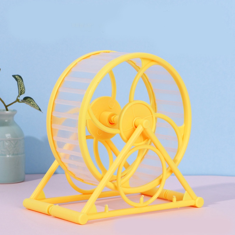 Bánh xe chạy nhựa cho hamster - Wheel chạy bộ cho hamster - Vòng quay chạy cho hamster