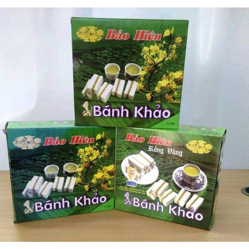 Hàng xuất khẩu Bánh Khảo Bảo Hiên Rồng Vàng 5 100g