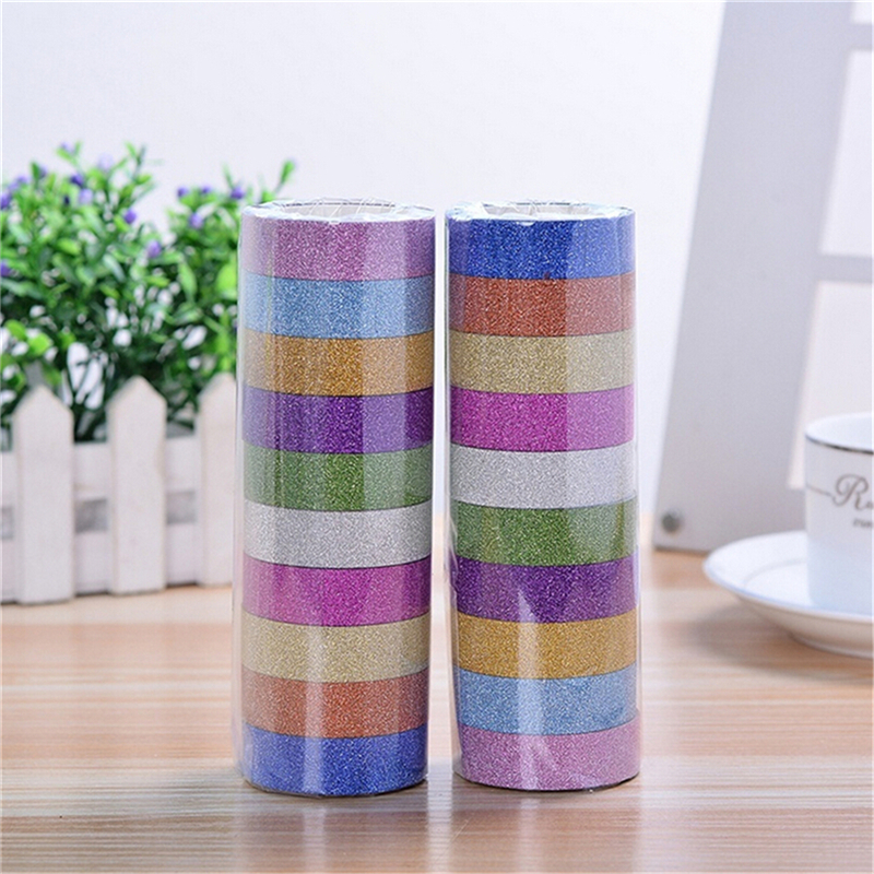 10 Cuộn Kim Tuyến Trang Trí Lấp Lánh