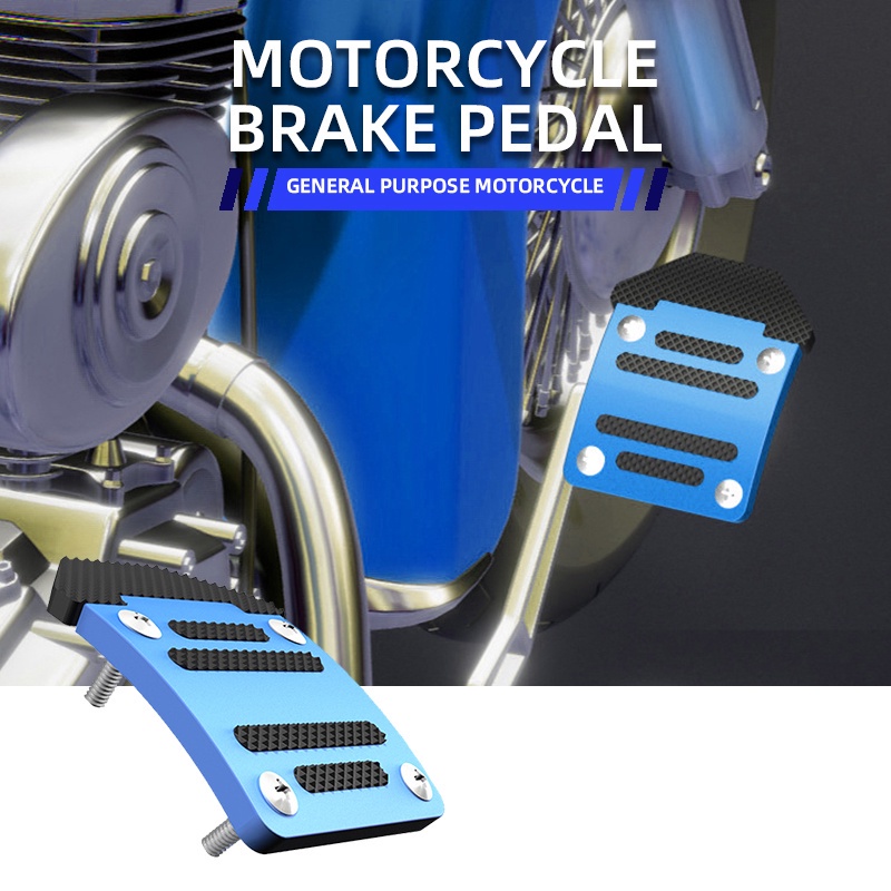 Bàn Đạp Xe Máy Bằng Thép Không Gỉ 3 Màu Sắc Chất Lượng Cao