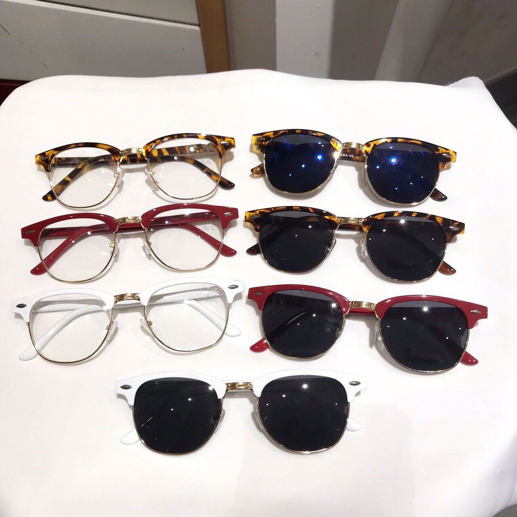 MẮT KÍNH THỜI TRANG RBCLUB NHIỀU MÀU CỰC CHẤT AH396