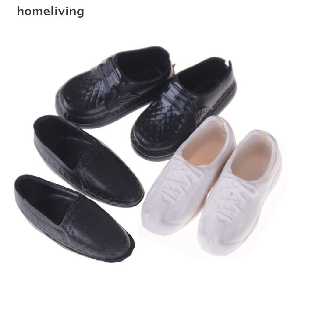 Bộ 4 Đôi Giày Thể Thao Cao Tới Gối Cho Búp Bê