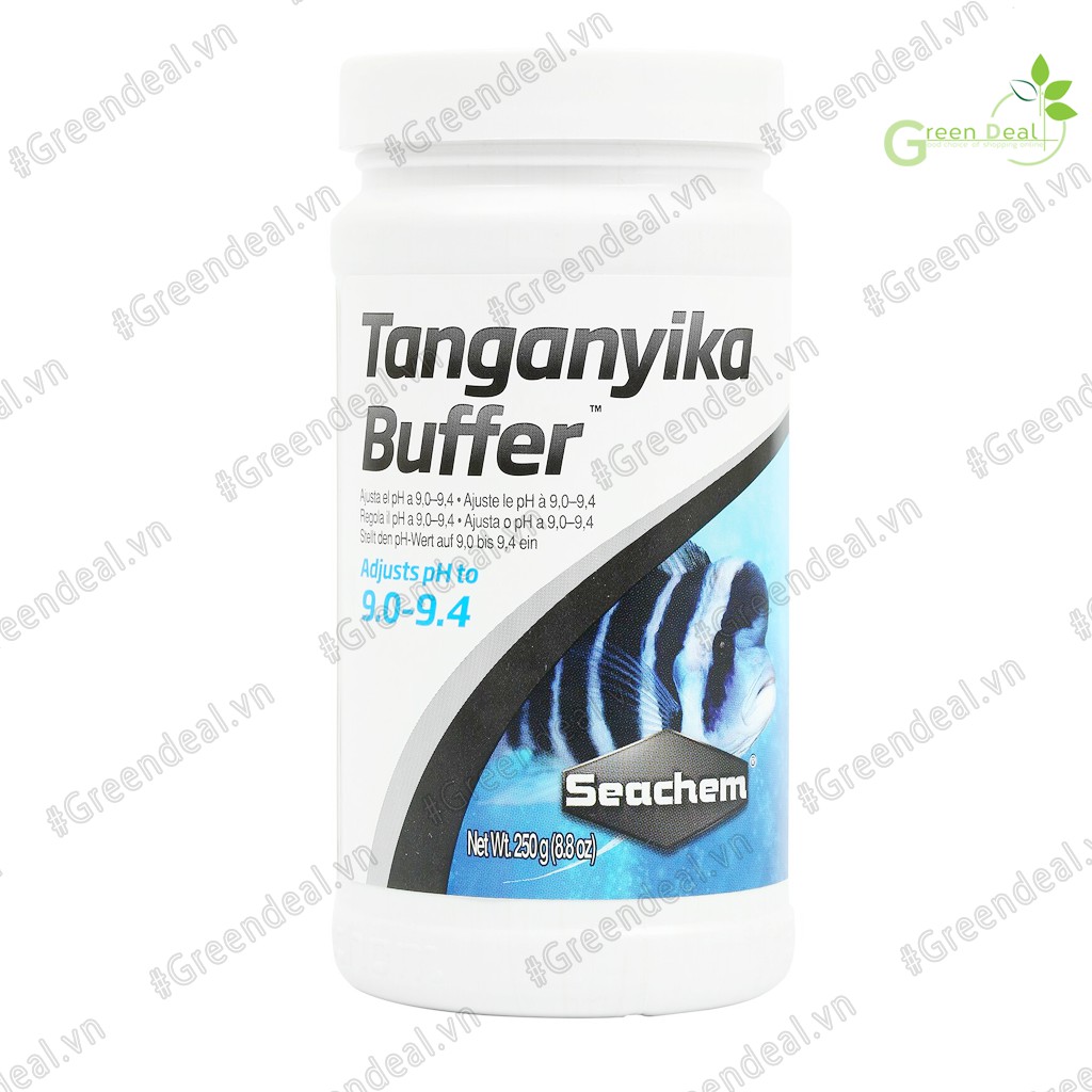 SEACHEM - Tanganyika Buffer (Hộp 250 gram) | Tăng độ pH cho hồ cá Cichlid