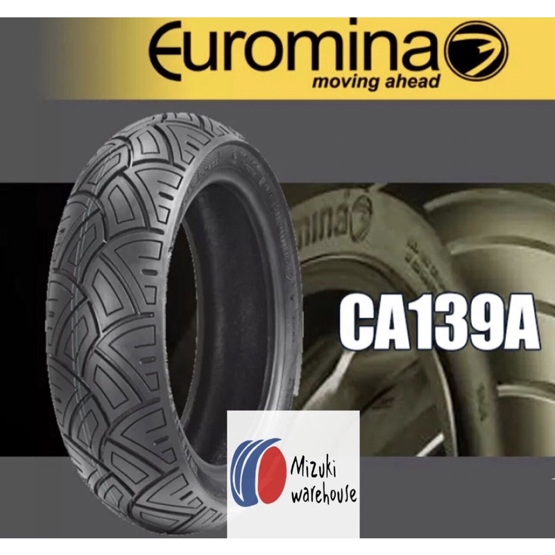 Cặp Lốp Vespa LX 110/70-11 và 120/70-10 Euromina