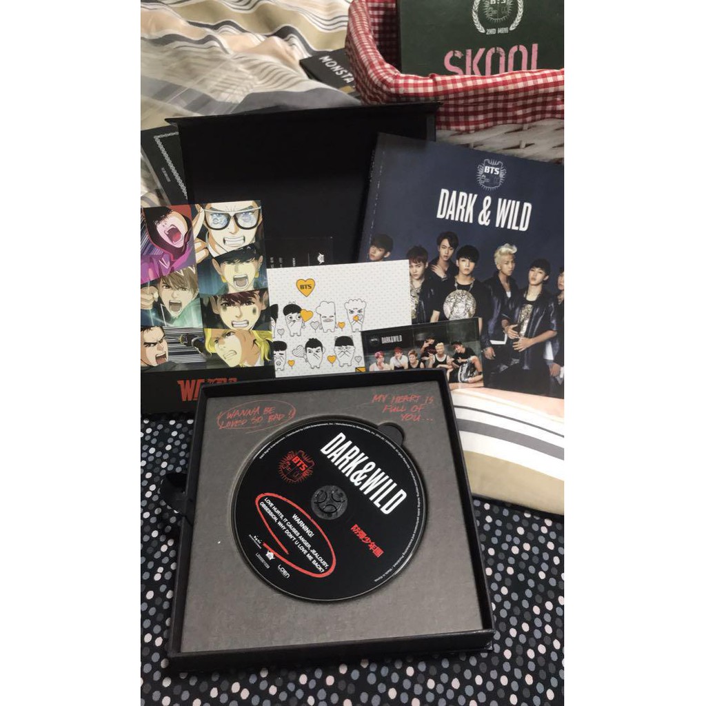 Album BTS - Dark & Wild  - Album Dark And Wild BTS