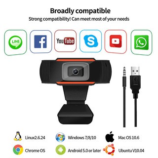 Webcam Có Mic Chuyên Dụng Cho Livestream Học Và Làm Việc Online, Webcam máy tính có mic 720p