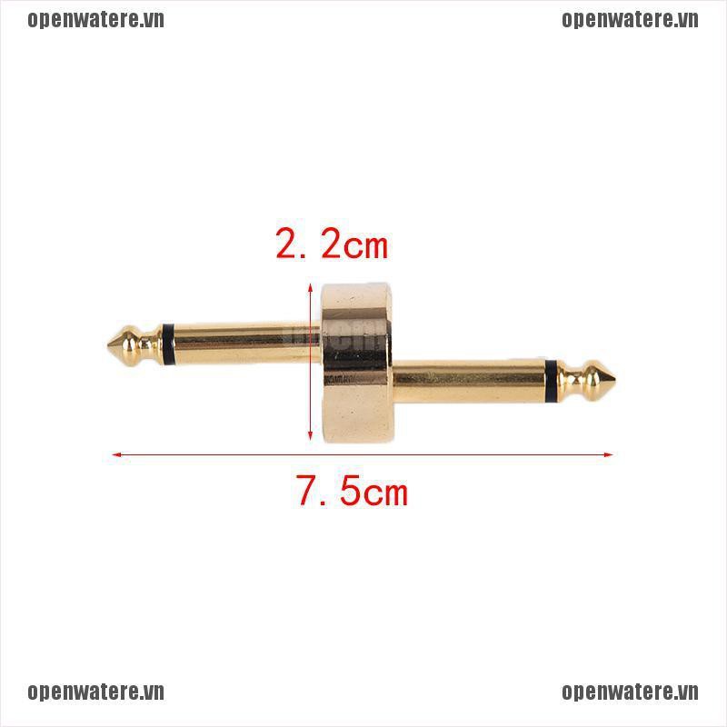 OPENE Guitar Effect Pedals Connector Adapter Type Audio Coupler Music Instrument Pedal VN