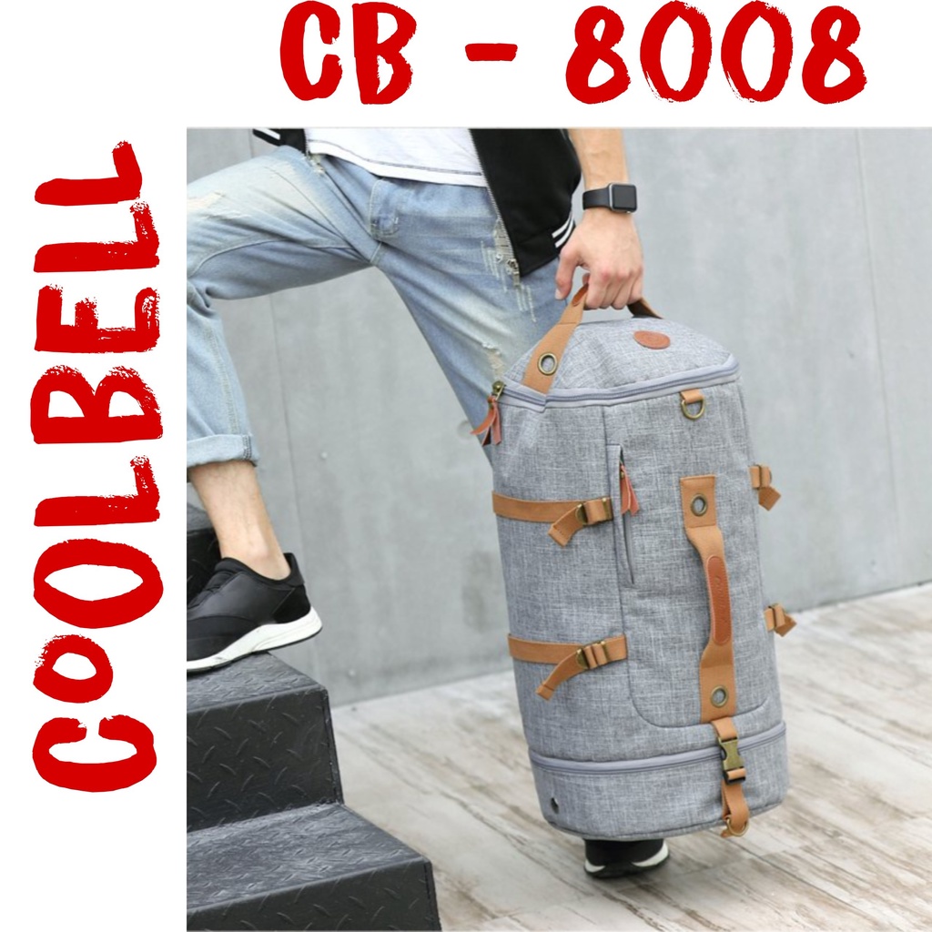 Balo Laptop CoolBell CB8008-17.3in, Thời Trang Nam Nữ Cao Cấp, Đi Học, Đi làm, Đi Chơi, Du Lịch, Trượt Nước - BH 3 Năm