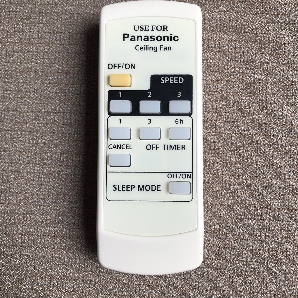 remote điều khiển quạt trần panasonic 4 cánh F56MPG hàng tốt, tặng pin