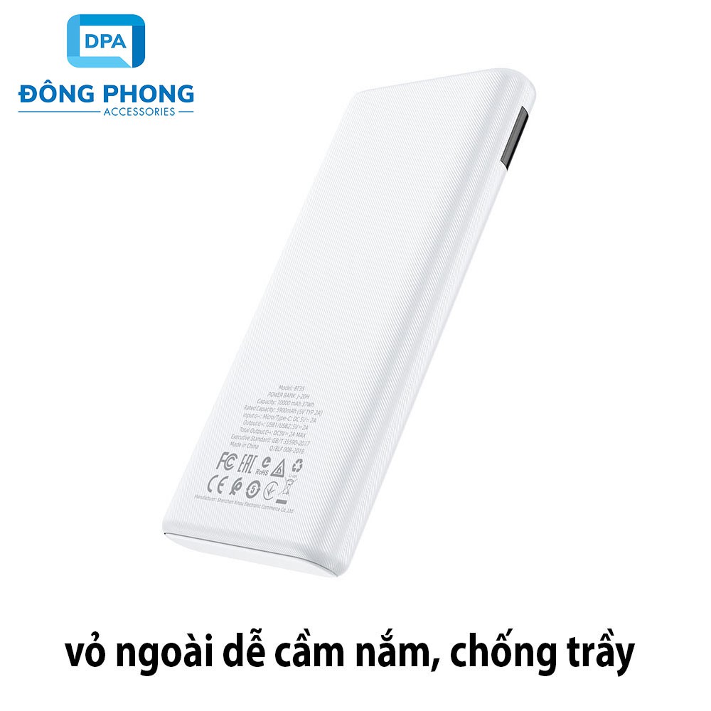 Pin Dự Phòng Borofone BT35 10000mAh Chính Hãng